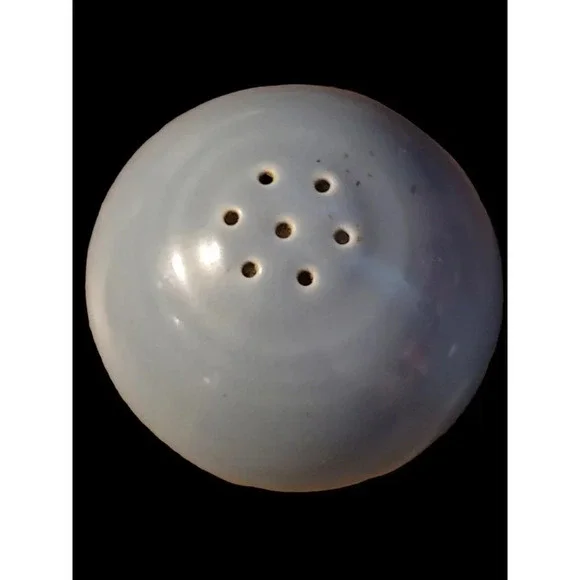 Fiestaware Ball Salt and Pepper Shakers  in Periwinkle Blue Retired - Picture 5 of 6